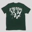 Camiseta Básica Unissex In The Future Butterfly Verde 