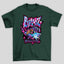 camiseta básica verde bratz 2001 word tour