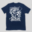 camiseta básica azul marinho optimism bear 