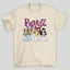 camiseta básica pérola estampa bratz boneca