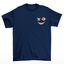 Camiseta Básica Unissex Dark Smile XO Face - azul - marinho
