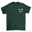 Camiseta Básica Unissex Dark Smile XO Face - verde
