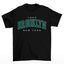 Camiseta Feminina Estilo Brooklyn New York 1898 Preto