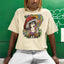 Camiseta Básica Cogumelo Mágico Hippie - PÉROLA 
