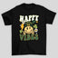 Camiseta Básica Smille Happy Vibes - PRETO 