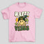 Camiseta Básica Smille Happy Vibes -  ROSA BEBE 