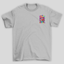 Camiseta Básica Cinza Sweet Dreams Cogumelos Mágicos