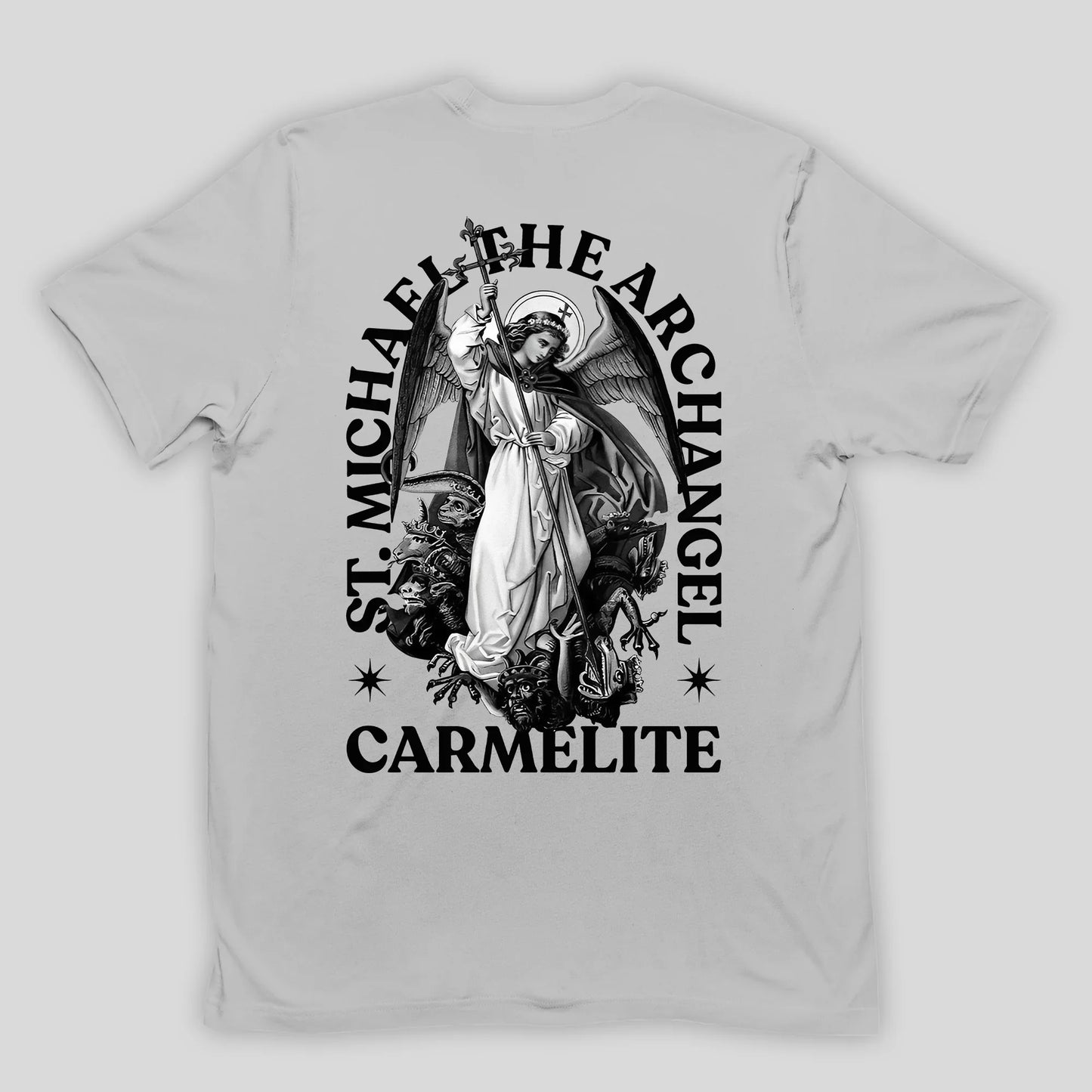 Camiseta Básica Unissex Carmelite archangel