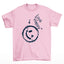 Camiseta Básica Unissex Look Happy Smile - rosa bebê