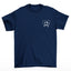 Camiseta Básica azul marinho Unissex Com Estampa Ursinho - Azul Marinho