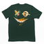 Camiseta Básica Unissex Dark Smile XO Face - verde
