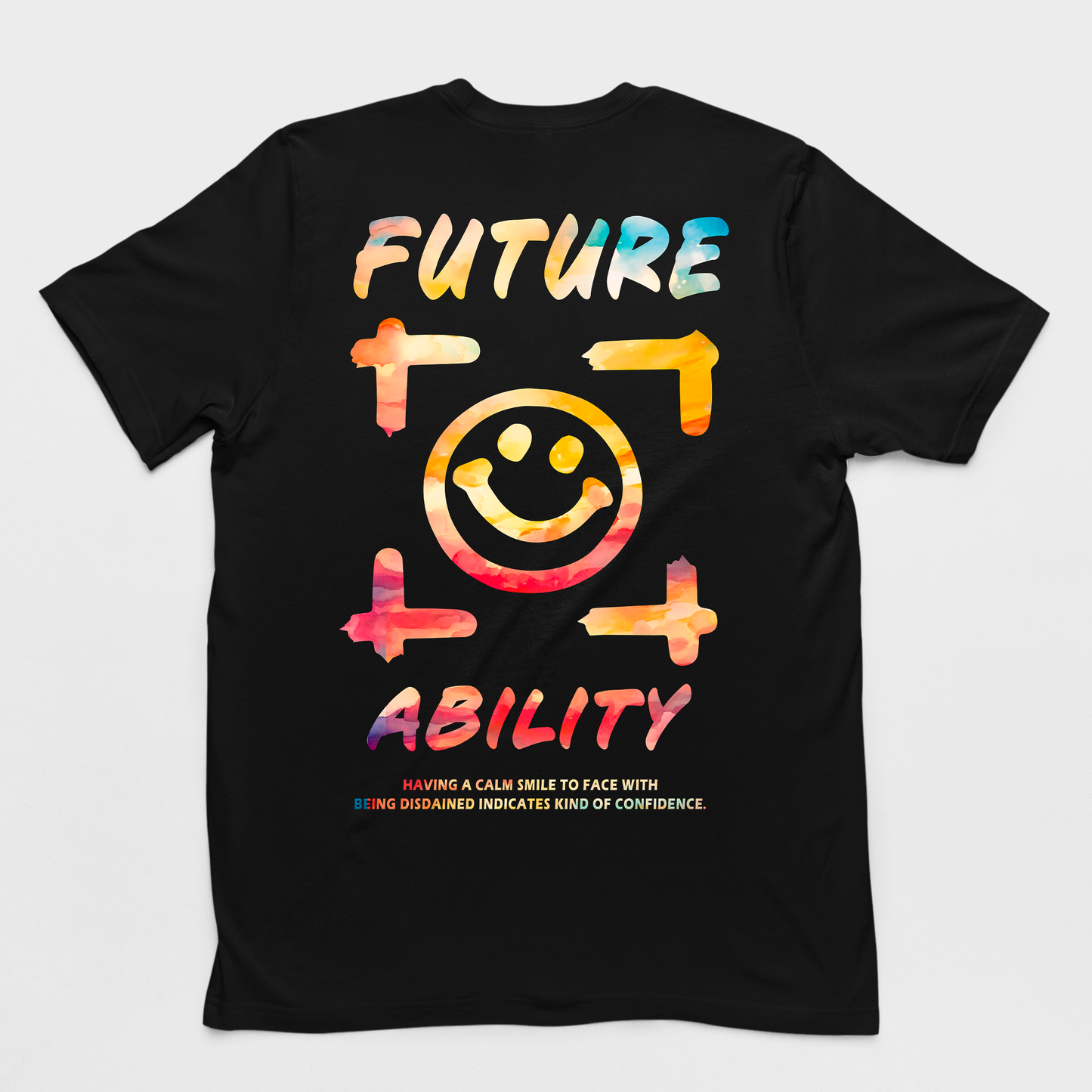 Camiseta Básica Future Ability Smile - preto 