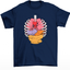 Camiseta Feminina Com Estampa Gatinhos Orgãos- Azul-marinho