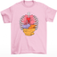 Camiseta Feminina Com Estampa Gatinhos Orgãos-Rosa bebe 