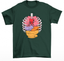 Camiseta Feminina Com Estampa Gatinhos Orgãos- Verde