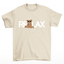 camiseta básica pérola Teddy Bear Relax - Pérola