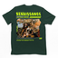 Camiseta Básica Com Estampa Renaissance Arte e Estilo Street- Verde