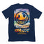 Camiseta Básica Seaside Smile - azul-marinho