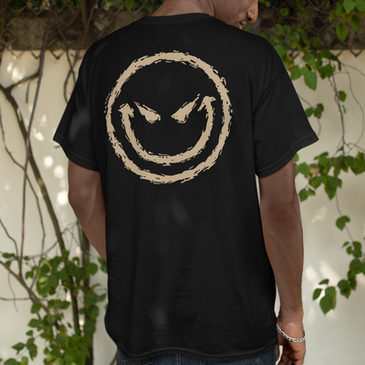 Camiseta Básica Smile All the Time - preto