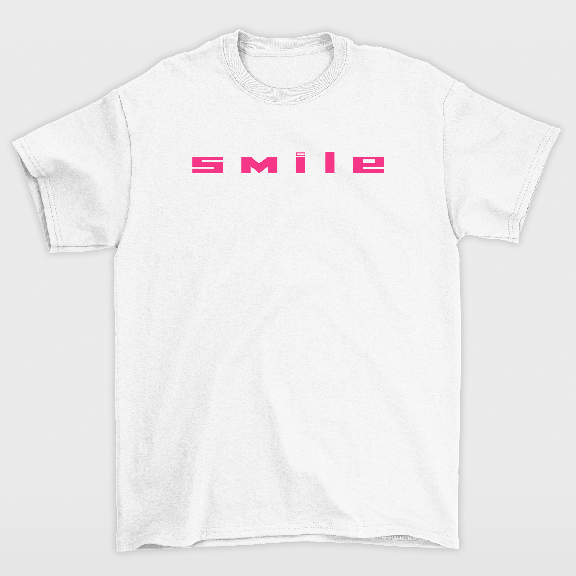 Camiseta Masculina Smile Psycodelic Street  - branco