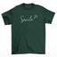 Camiseta Feminina Smile Sorria Sorriso -verde