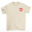 Camiseta Masculina Street Smile XO Smiling Face - pérola