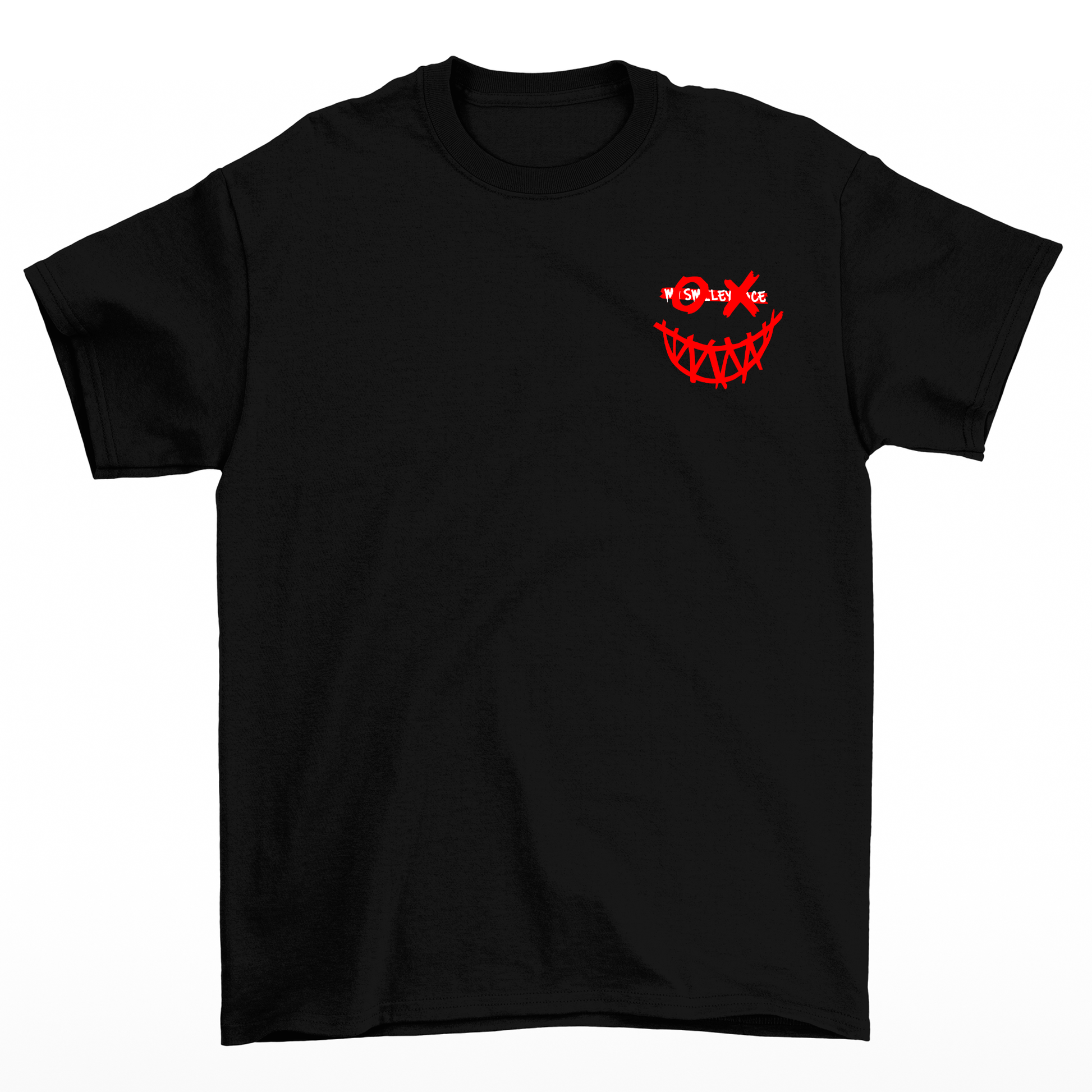 Camiseta Masculina Street Smile XO Smiling Face - preto