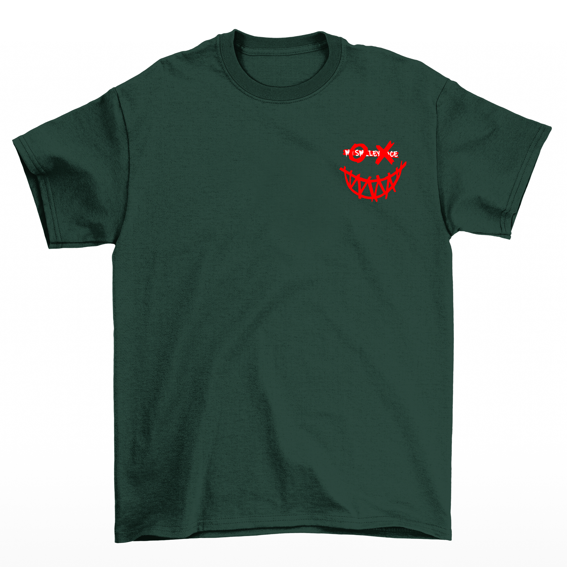 Camiseta Masculina Street Smile XO Smiling Face - verde