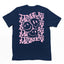 Camiseta Básica Unissex Time Is Money Smile - azul-marinho