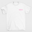 Camiseta Básica Unissex Time Is Money Smile - branco
