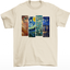 Camiseta Basica Com Colagens  -VAN GOGH ART-  Pérola