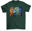 Camiseta Basica Com Colagens  -VAN GOGH ART- Verde 
