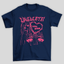 Camiseta Básica Love Death Burn Alternative - AZUL MARINHO 