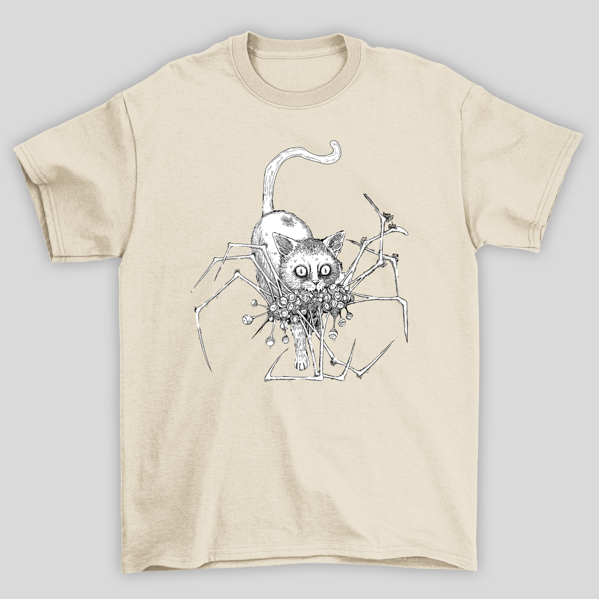 Camiseta básica pérola gatinho alternativo