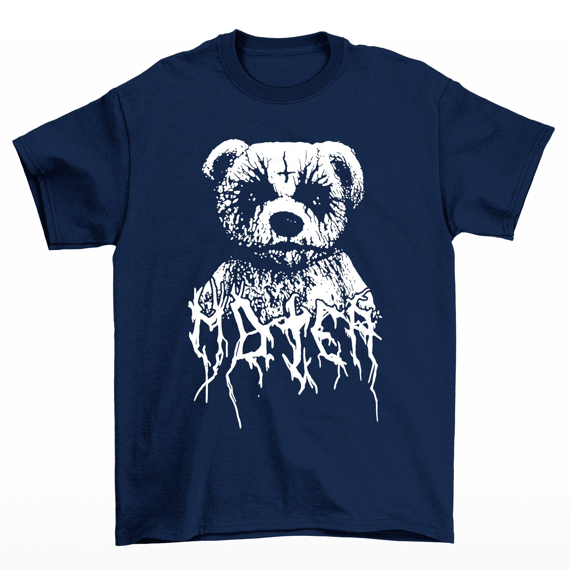 Camiseta Básica estampa Aesthetic Bear Urso - Azul Marinho