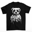 Camiseta Básica estampa Aesthetic Bear Urso - Preto