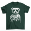 Camiseta Básica estampa Aesthetic Bear Urso - Verde