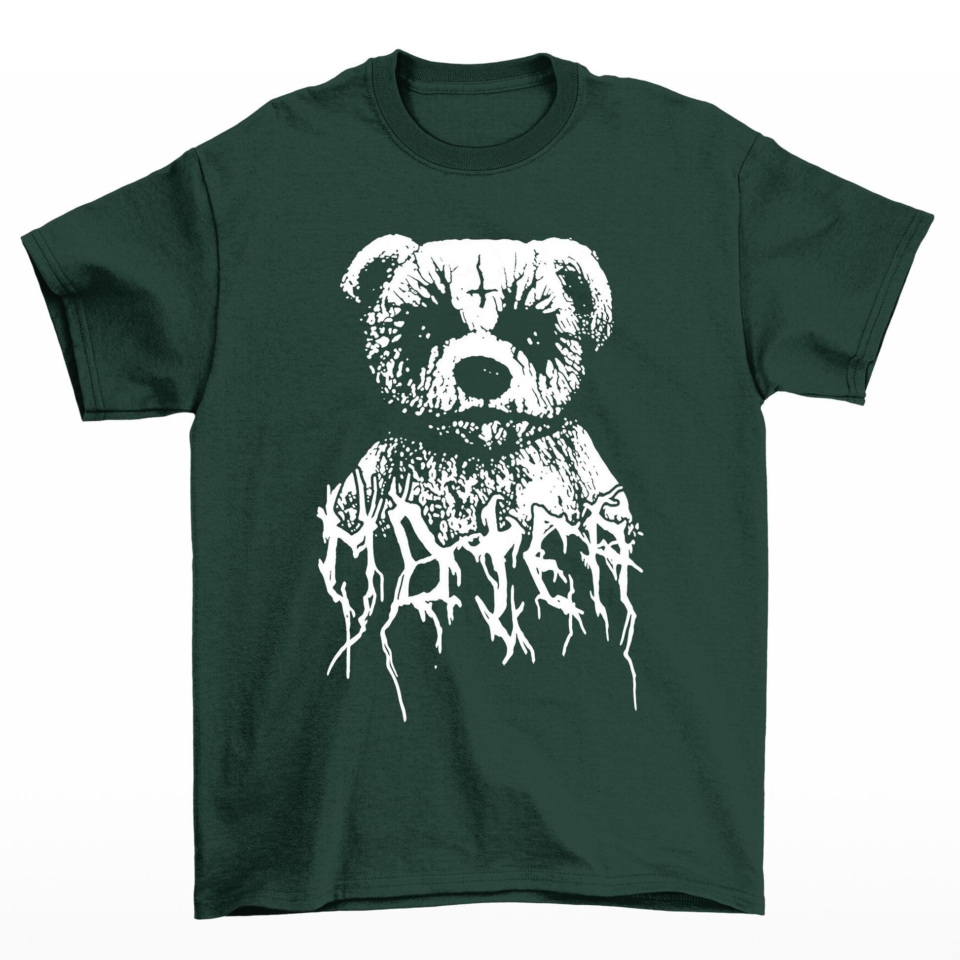 Camiseta Básica estampa Aesthetic Bear Urso - Verde
