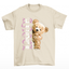 camiseta basica urso anjo - pérola