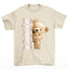 camiseta basica urso anjo - pérola