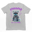 Camiseta Básica Com Estampa Sayonara Urso - Cinza