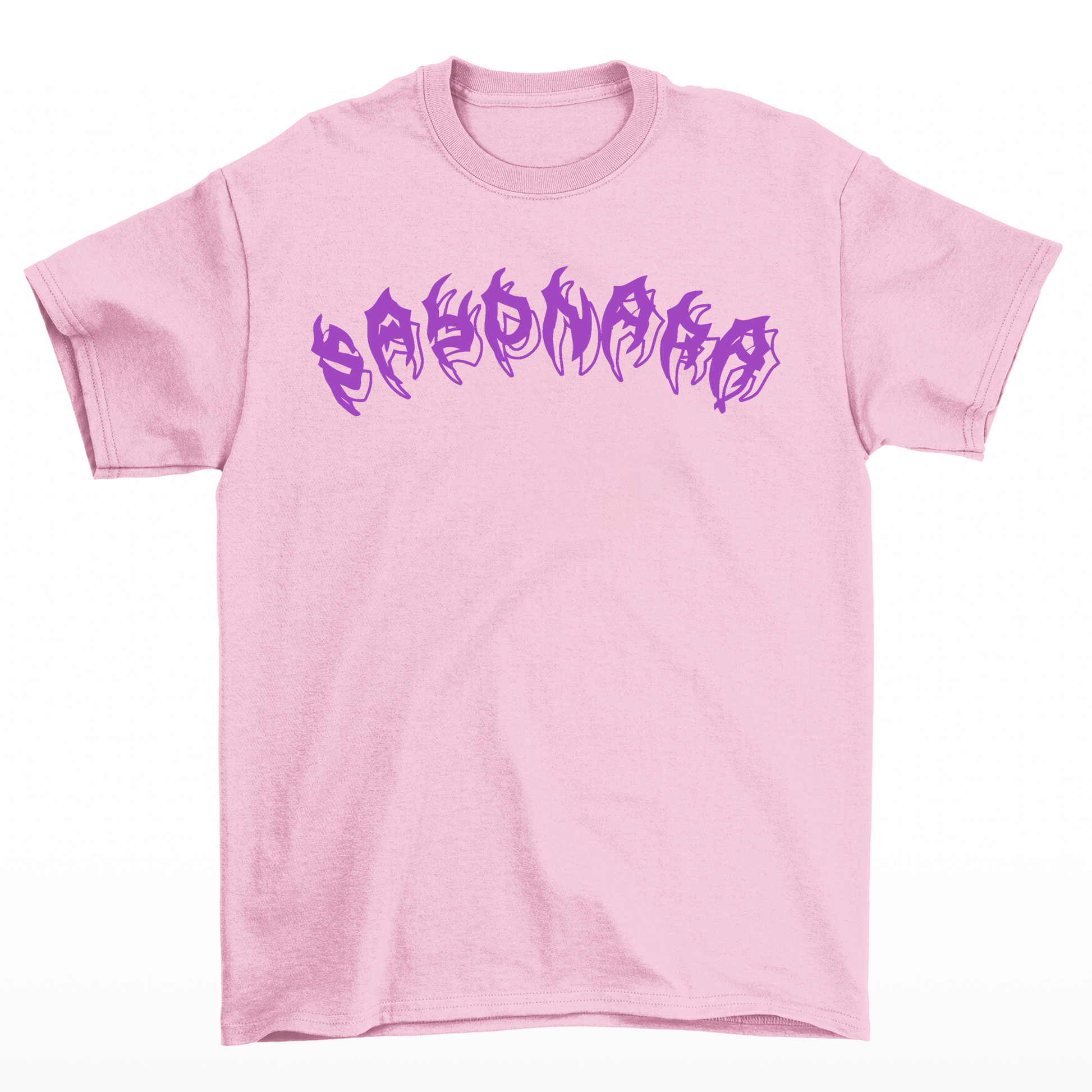 Camiseta Básica Com Estampa Sayonara Urso - Rosa