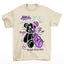 Camiseta Básica  estampa Break the Rules Bear - Pérola