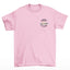 Camiseta rosa frente Básica Unissex Com Estampa Natal Jesus Panda - Rosa Bebê