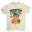 Camiseta Básica pérola Unissex Com Estampa Ursinho Zombie - Pérola