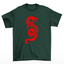 Camiseta Básica Dragão Vermelho Red Dragon - Verde