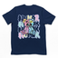Camiseta Feminina Azul marinho Com Estampa Humor - Azul Marinho