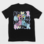 Camiseta Feminina Preta Com Estampa Humor - Preto