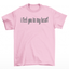 Camiseta Básica Unissex I Feel You in My Heart Skull - rosa bebê