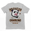 Camiseta Básica Com Estampa Panda Nervoso  - Cinza